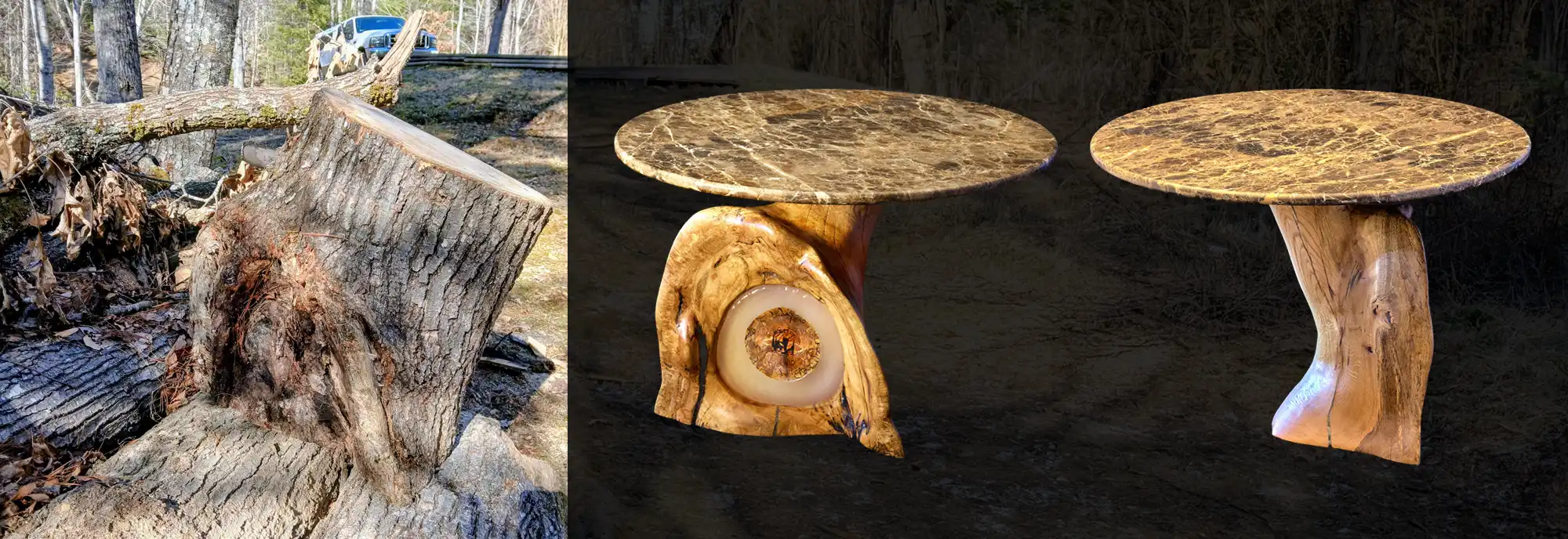 Handcrafted wood products
